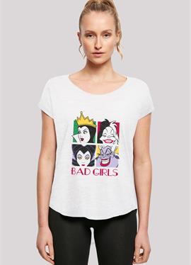 DISNEY VILLAINS BAD GIRLS - футболка print