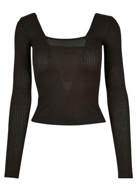 SQUARED NECKLINE блузка - кофта