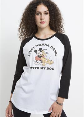DISNEY CLASSIC MICKEY MICKEY DOG FILL LOVER - футболка с длинным рукавом