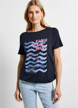 WAVE FOTOPRINT - футболка print