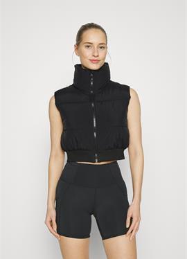 THE MOTHER CROPPED PUFFER VEST - жилет