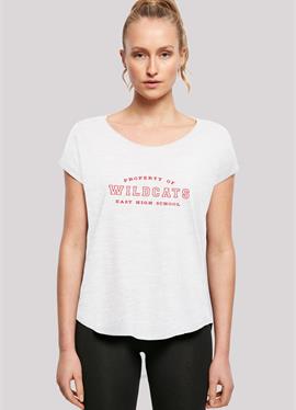 DISNEY HIGH SCHOOL MUSICAL THE MUSICAL PROPERTY OF WILDCATS - футболка print