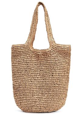 PAPER STRAW SHOULDER BAG - сумка