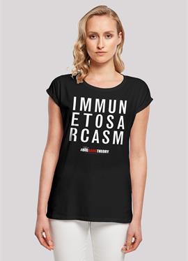 'BIG BANG THEORY IMMUNE TO SARCASM' - футболка print