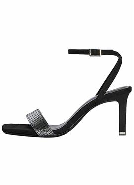 ANKLE STRAP METALLIC VAMP - сандалии на высоком каблуке Bershka