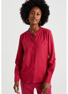MET STRUCTUUR - блузка рубашечного покроя