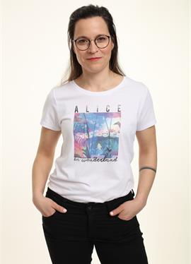 ALICE в WONDERLAND ALICE GARDEN SCENE - футболка print