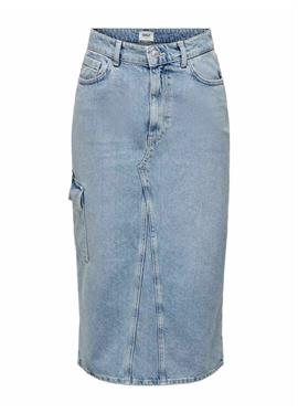 MIDI - джинсовая юбка