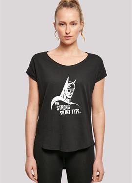 LONG CUT 'BATMAN THE STRONG SILENT TYPE SUPERHELD' - футболка print