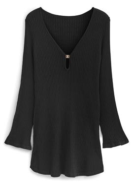 KNITTED COVER-UP DRESS - Strandaccessoire