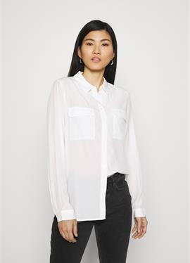 Basic Blouse with front pockets - блузка рубашечного покроя