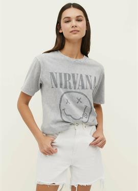 NIRVANA FACE - футболка print