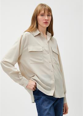 LONG SLEEVE POCKET DETAIL - блузка рубашечного покроя