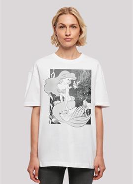 DISNEY GIRLS THE LITTLE MERMAID - футболка print
