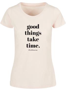 GOOD THINGS TAKE TIME - футболка print