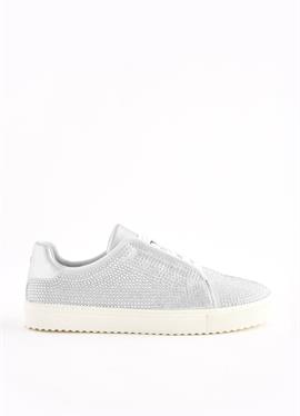 FOREVER COMFORTÂ® BLING CHUNKY LACE-UP TRAINERS - сникеры low