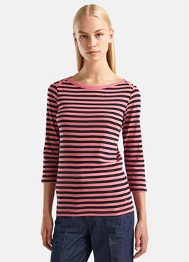 STRIPED 3/4 SLEEVE - футболка с длинным рукавом