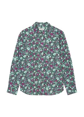 SHARP COLLAR MODERN SHAPE SLEEVE BUTTON - блузка рубашечного покроя