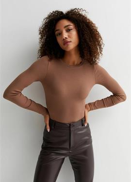 CREW NECK LONG SLEEVE BODYSUIT - кофта