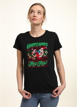 THE REN STIMPY SHOW CHRISTMAS - футболка print