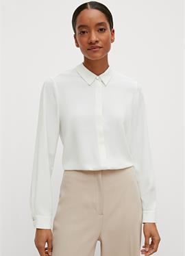 Скрытые пуговицы - блузка рубашечного покроя