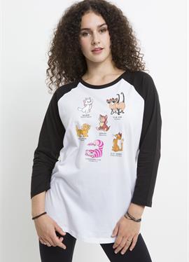 MICKEY AND FRIENDS CAT BREEDS - футболка с длинным рукавом