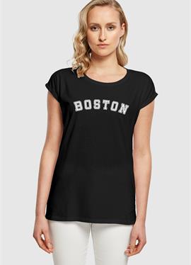 BOSTON EXTENDED SHOULDER - футболка print