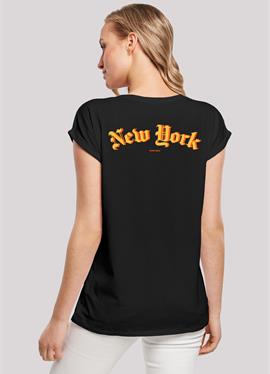 NEW YORK ORANGE шорты SLEEVE - футболка print