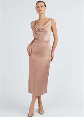 KAMEA SILKY DRAPED FRONT - Cocktailплатье/festliches платье