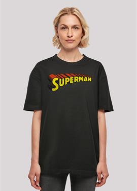 DC COMICS SUPERMAN TELESCOPIC CRACKLE - футболка print