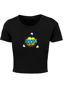 POOF COMIC CROPPED - футболка print