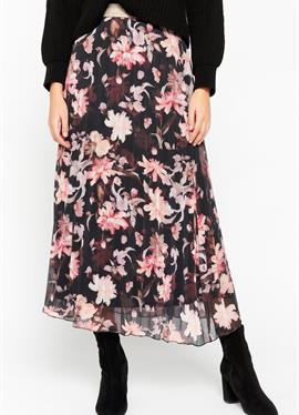 WITH FLORAL PRINT - A-Linien-Rock