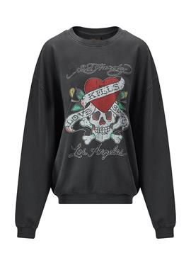 LOVE KILLS SOWLY RELAXED CREW NECK - толстовка