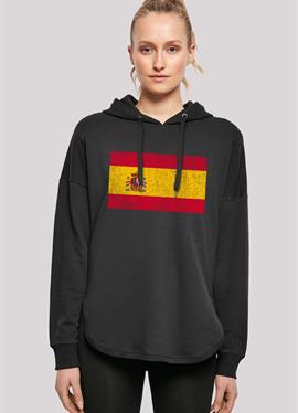 SPANIEN FLAGGE DISTRESSED - пуловер с капюшоном