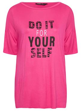 'DO IT FOR YOURSELF' SLOGAN - футболка print