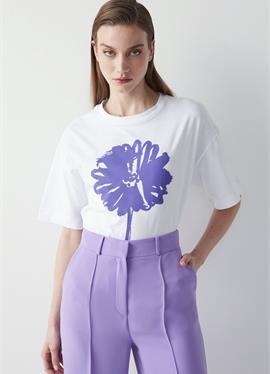 Свободный крой OVERSIZED WITH VISUAL PRINT - футболка print