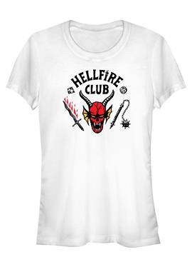 STRANGER THINGS HELLFIRE CUT - футболка print