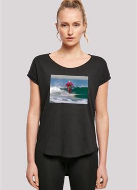 LONG CUT BATMAN TV SERIE JOKER SURFING - футболка print