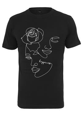 ONE LINE ROSE - футболка print