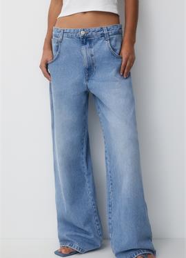 LOW WAIST SKATER - Flared джинсы