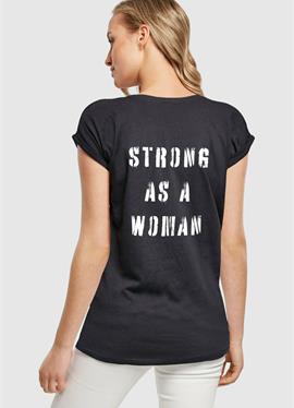 WD - STRONG AS A EXTENDED SHOULDER - футболка print