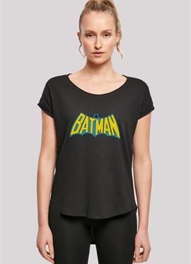 DC COMICS SUPERHELDEN BATMAN CRACKLE LOGO - футболка print