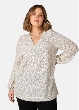 MONO SPOT PLEAT FRONT - блузка