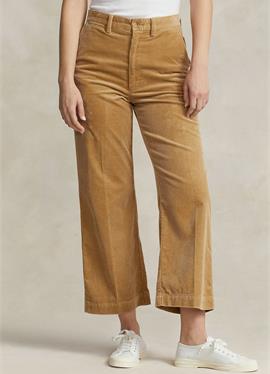 CROPPED FLAT FRONT - брюки