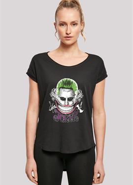 SUICIDE SQUAD JOKER COLOURED SMILE - футболка print