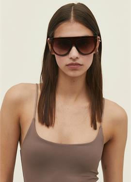 RETRO RESIN SHIELD - солнцезащитные очки