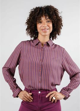 EYES REGULAR PRUNE - блузка рубашечного покроя