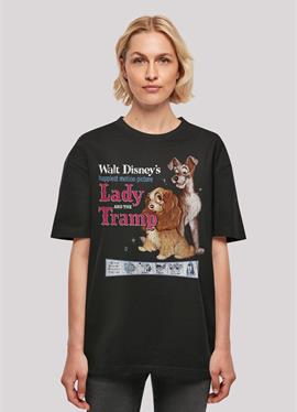 DISNEY LADY AND THE TRAMP DISTRESSED CLASSIC - футболка print