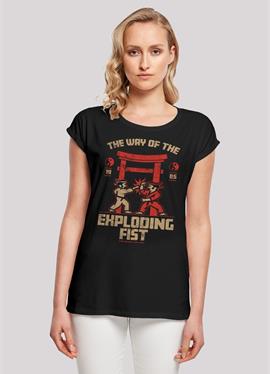 RETRO GAMING THE WAY OF THE EXPLODING FIST - футболка print