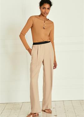 WAISTBAND DETAIL WIDE LEG брюки - брюки